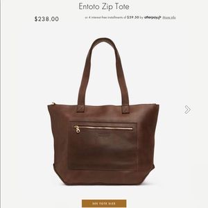Entoto Zip Tote